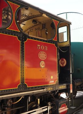 Cockerill loco - detail