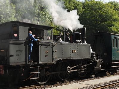 Steam getting ready