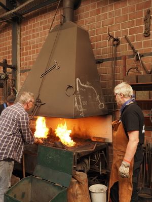 Working the smithy
