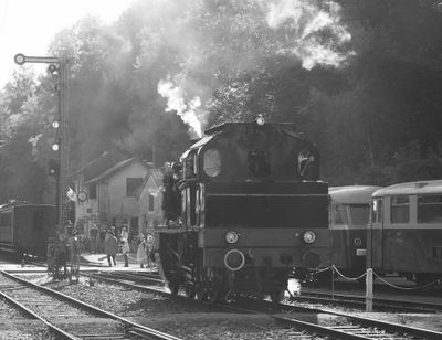 Manoeuvring the locos