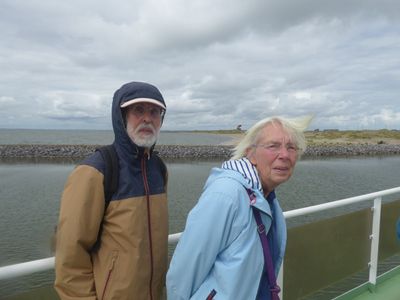 Op de veerboot