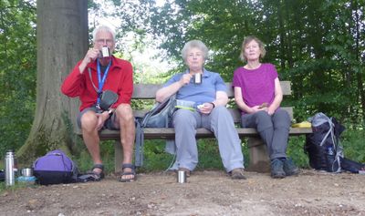 Pauze bij Landgoed Huis De Voorst