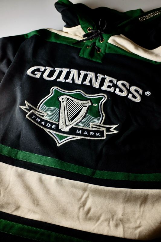The 'Guinness® Green Hockey Style Hooded Sweatshirt' (2)
