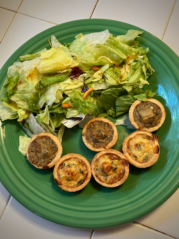 Mini Quiche Plate