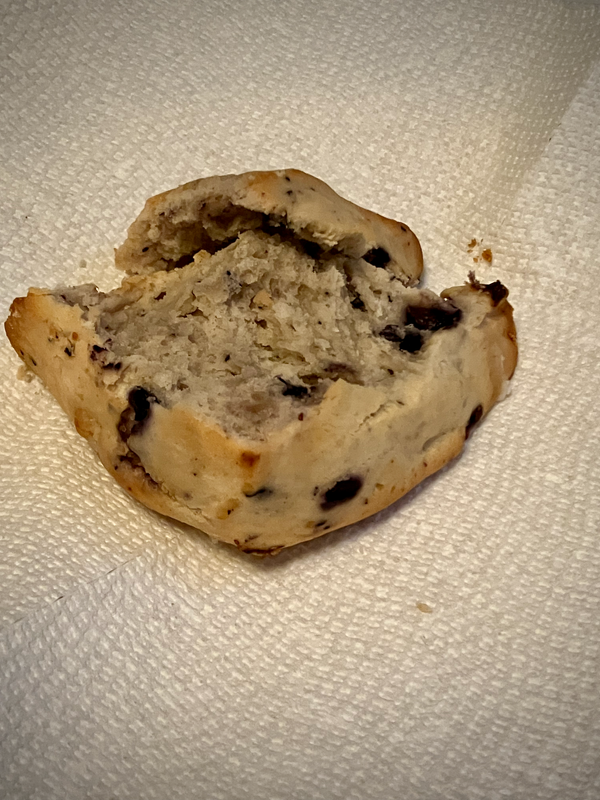 Crumbly Blueberry Scone