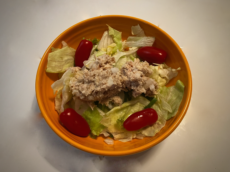 Salade garnie de thon