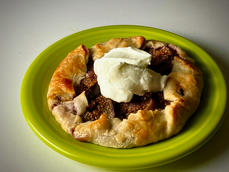 Fig Galette / Yogurt