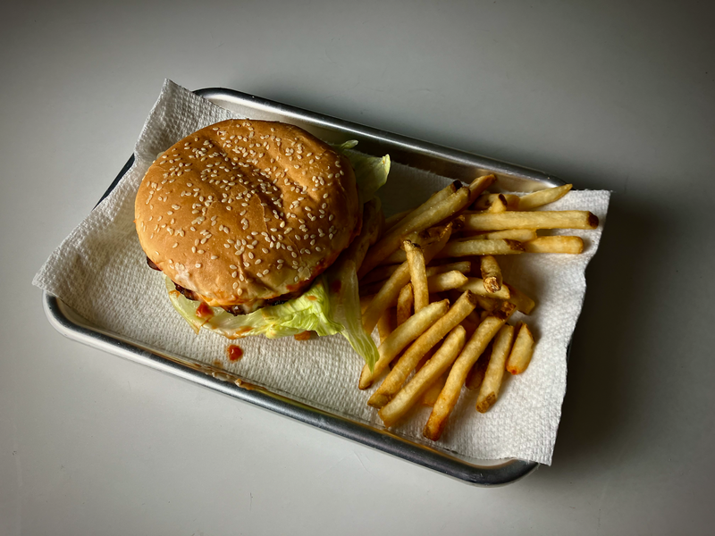 Cheeseburger and Fries