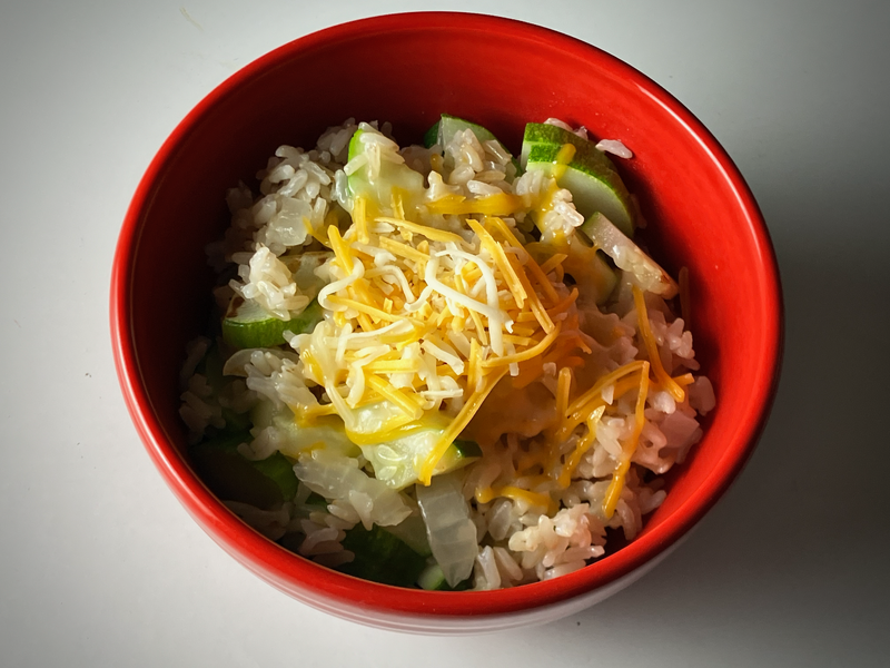 Zucchini and Brown Rice Bowl