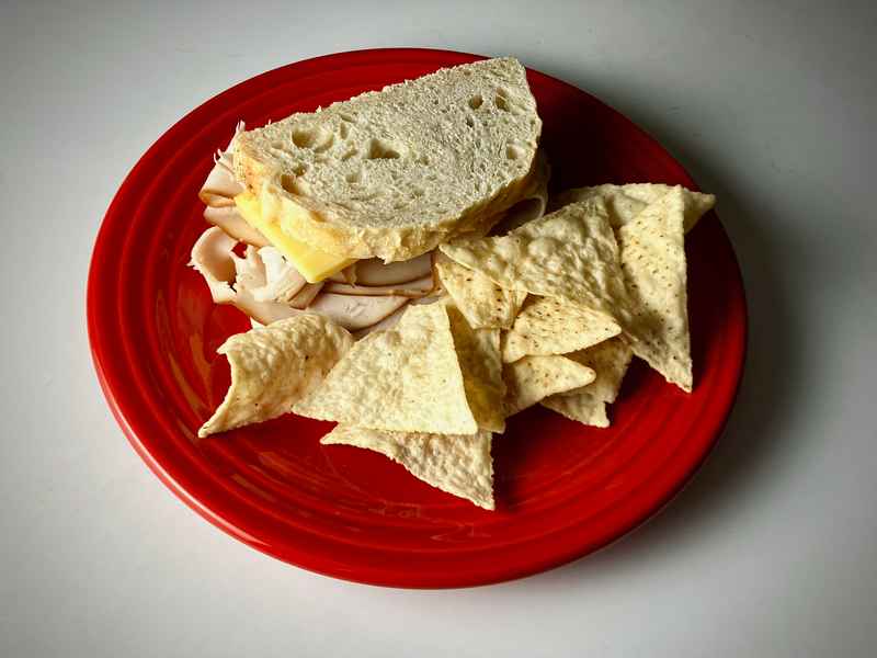 Turkey and Gouda Sandwich