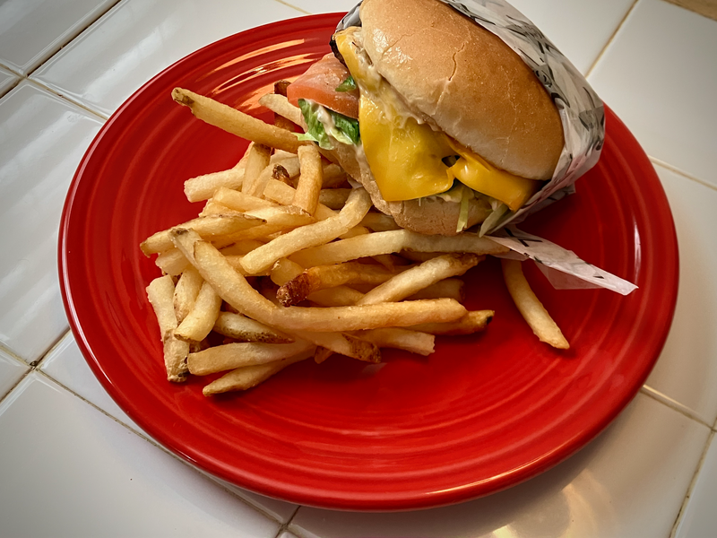 California Classic Double Cheeseburger