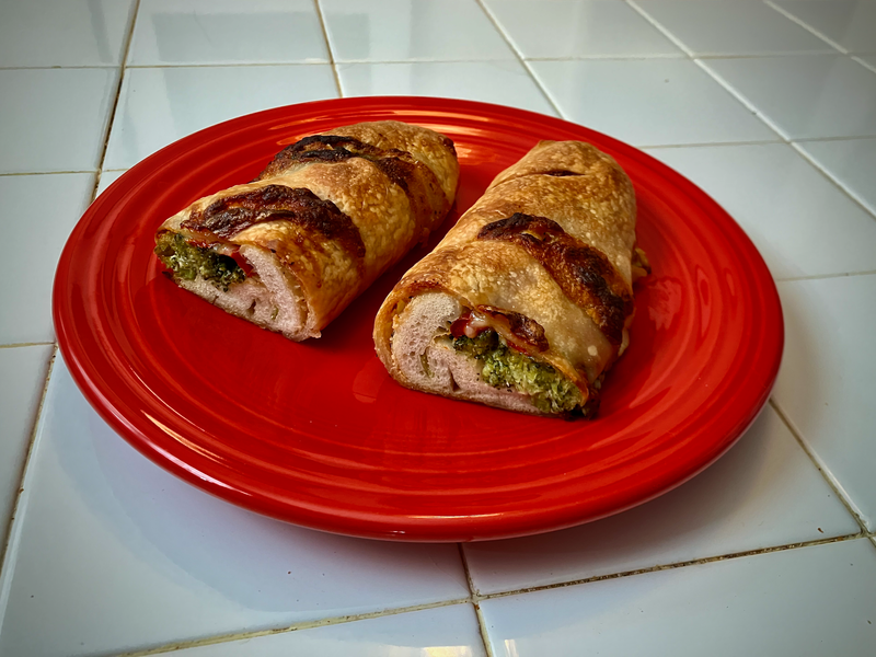 Homemade Broccoli Stromboli
