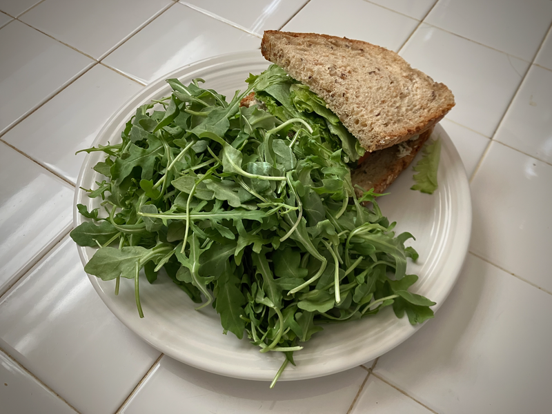 Arugula & Side Sandwich