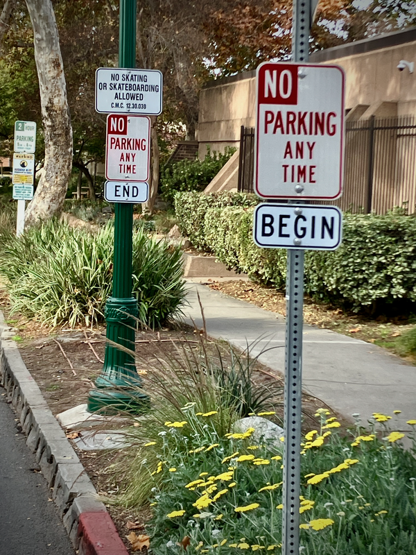 No Parking
