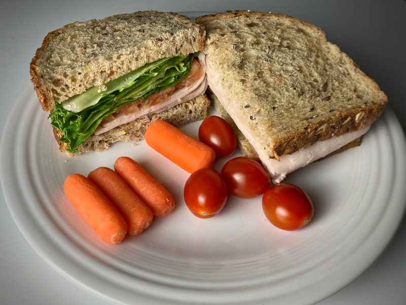 Turkey on Multigrain Bread
