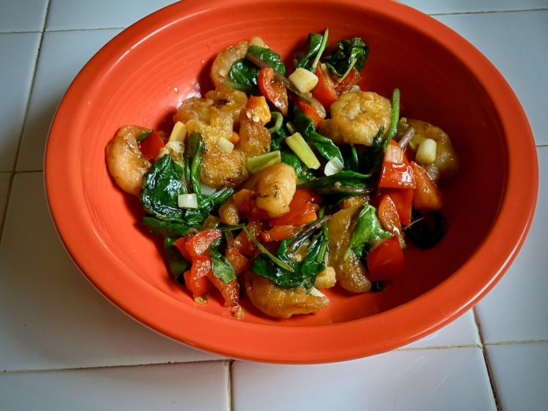 Shrimp and Veggie Mix