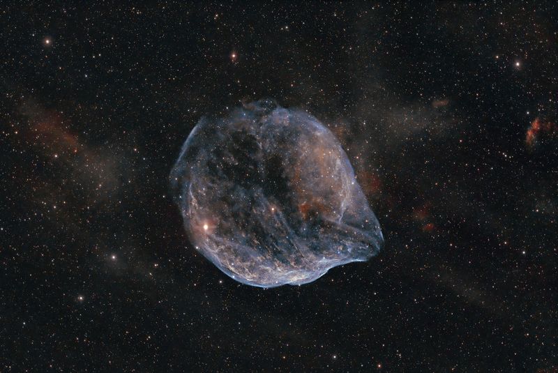 Dolphin Head Nebula - Sh2-308 in Canis Major