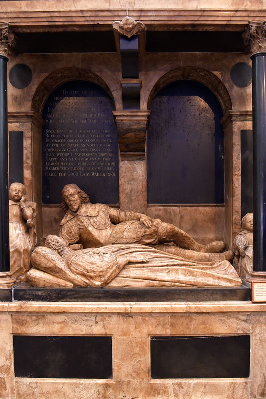 Tomb of Jane Waller, Bath Abbey