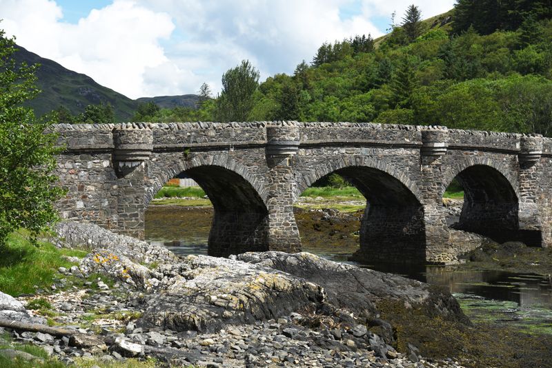 Eilean Donan Castle, Scotland. Walk Way
