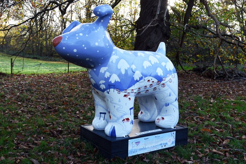 Snowdogs, at Hatchlands Park, National Trust.