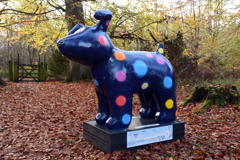 Snowdogs, at Hatchlands Park, National Trust.