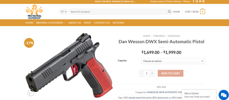 Dan Wesson DWX for Sale