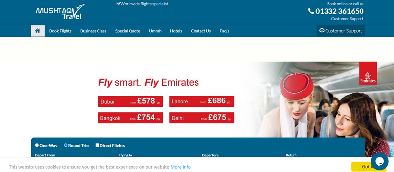 Flights to Pakistan