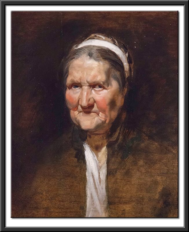 Study of an Old Woman, 1615 - 20