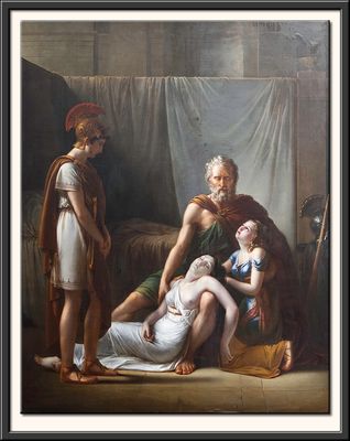 The Death of Belisarius' Wife, 1817
