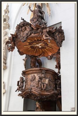 Carved Pulpit (upper detail)