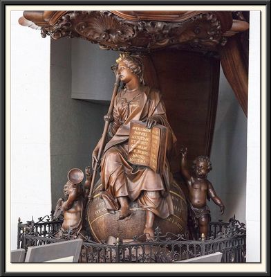 Carved Pulpit (lower detail)
