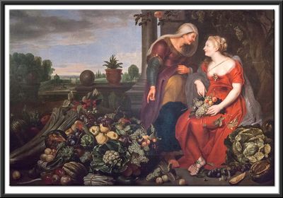 Vertumnus and Pomona, 1600 - 50