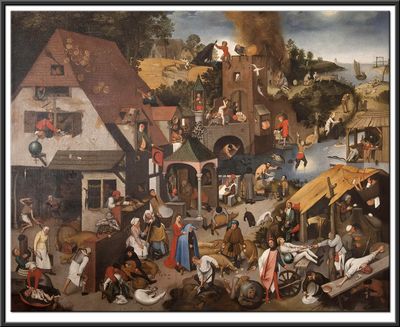 Flemish Proverbs, 1595