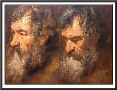 Study of a Man's Head, c 1618