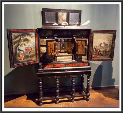 Art Cabinet with scenes from the Metamorphoses of Ovid