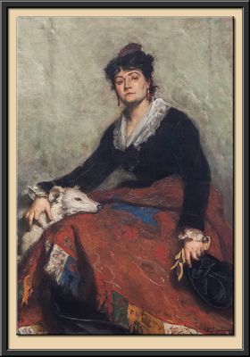 Portrait of Diana Vernon, 1876