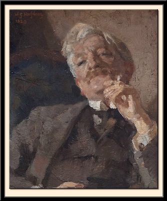 Portret van G.J. Hofker (1864 - 1945), 1920