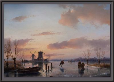 Winterlandschap, 1846