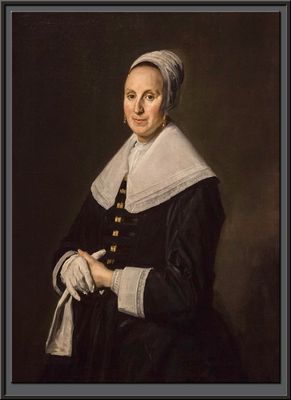 Portrait of a Woman with Gloves, 1645 - 50