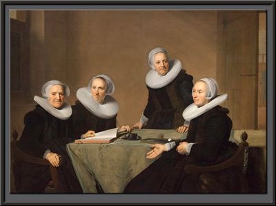 The Regentesses of St Elisabeth's Hospital, 1641