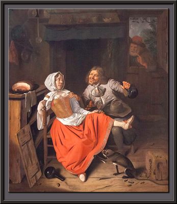The Licentious Kitchen Maid, c. 1665