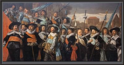 Officers and Sergeants of the St George Civic Guard, 1639