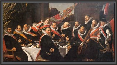 Banquet of the Officers of the St George Civic Guard, 1616