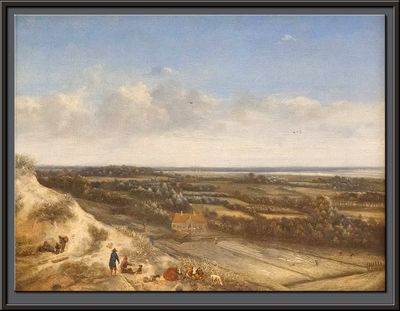 Dune Landscape, Presumably near Santpoort, c. 1675