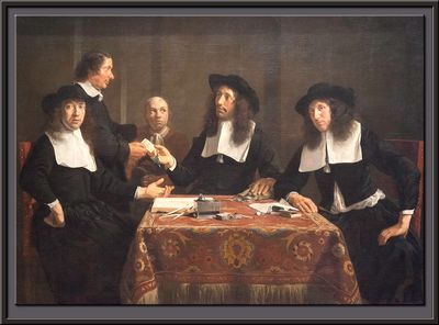 Governors of the Leper Hospital of Haarlem. 1667