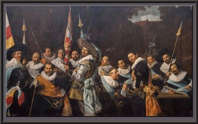 Meeting of the Officers and Sergeants of the Calivermen Civic Guard, 1633