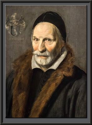Portrait of Jacobus Zaffius, 1611
