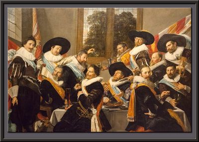 Banquet of the Officers of the Calivermen Civic Guard, 1627