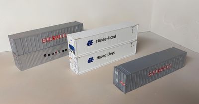 Sea-Land and Hapag-Lloyd Containers