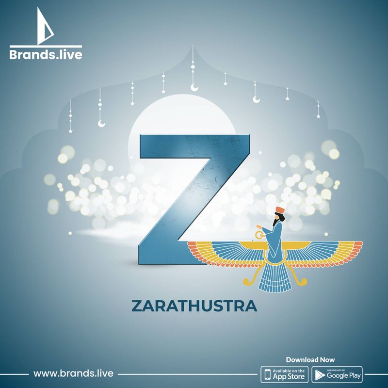Parsi new year alphabet poster maker  - Free Download on Brands.live